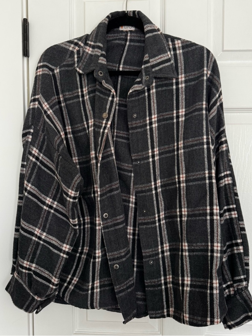 YesStyle Plaid Button-Up Flannel